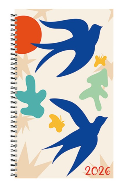 Taschenkalender Youngtimer Vögel 2026 - 