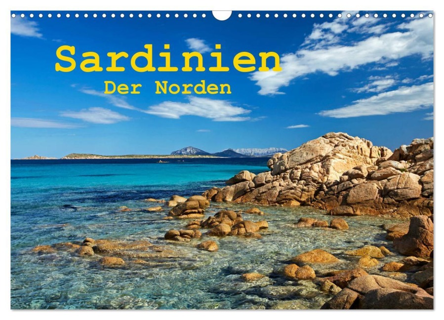 Sardinien - Der Norden (Wandkalender 2026 DIN A3 quer), CALVENDO Monatskalender - Martin Rauchenwald