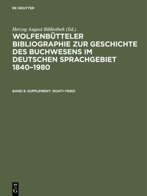 Supplement: 102471-116821 - 