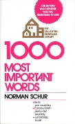 1000 Most Important Words - Norman W Schur