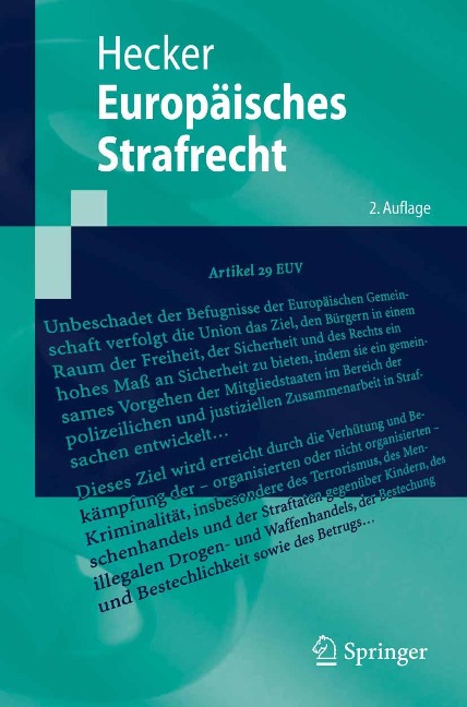 Europäisches Strafrecht - Bernd Hecker