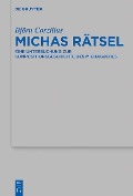 Cover-Bild zum Titel 'Michas Rätsel' von 'Björn Corzilius'