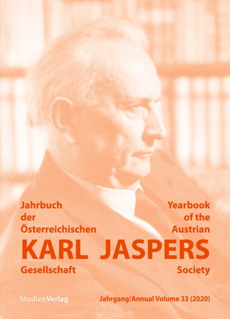 Jahrbuch der Österreichischen Karl-Jaspers-Gesellschaft Jahrgang 33 (2020) - Österreichische Karl-Jaspers-Gesellschaft