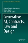Cover-Bild zum Titel 'Generative AI, Contracts, Law and Design' von ''