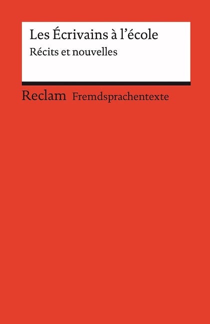 Les Ecrivains a l'ecole - 
