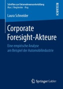 Cover-Bild zum Titel 'Corporate Foresight-Akteure' von 'Laura Schneider'