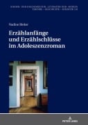 Cover-Bild zum Titel 'Erzählanfänge und Erzählschlüsse im Adoleszenzroman' von 'Nadine Bieker'