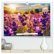 Cover-Bild zum Titel 'Lavendel für deine Sinne (hochwertiger Premium Wandkalender 2026 DIN A2 quer), Kunstdruck in Hochglanz' von 'Torsten Irmer'