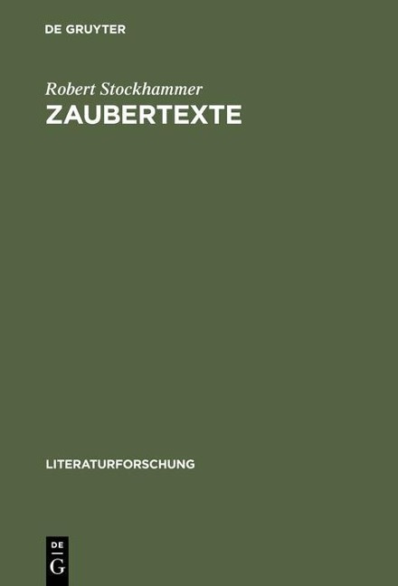 Zaubertexte - Robert Stockhammer