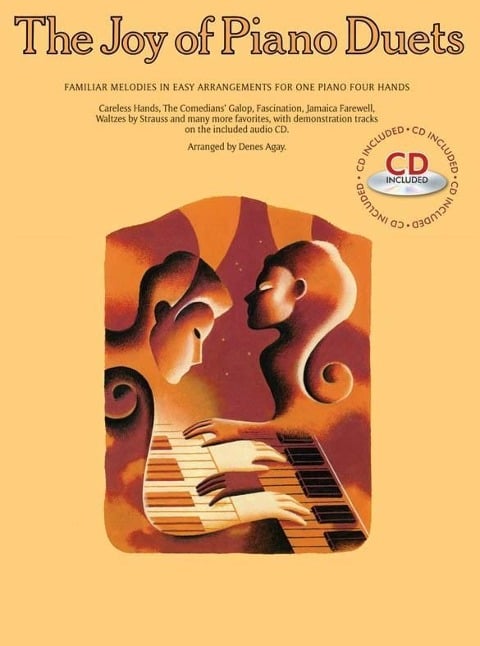 The Joy of Piano Duets: With a CD of Performances Piano Solo [With CD (Audio)] - 