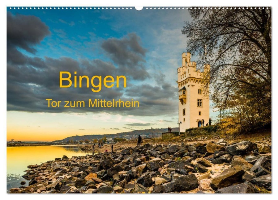 Bingen - Tor zum Mittelrhein (Wandkalender 2027 DIN A2 quer), CALVENDO Monatskalender - Erhard Hess