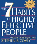 Cover-Bild zum Titel 'The 7 Habits of Highly Effective People' von 'Stephen Covey'