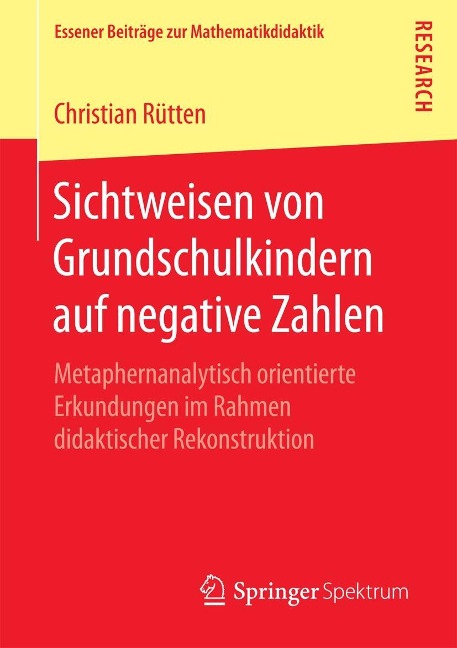 Sichtweisen von Grundschulkindern auf negative Zahlen - Christian Rütten