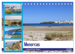 Cover-Bild zum Titel 'Menorcas unberührte Natur (Tischkalender 2026 DIN A5 quer), CALVENDO Monatskalender' von 'Teresa Schade'