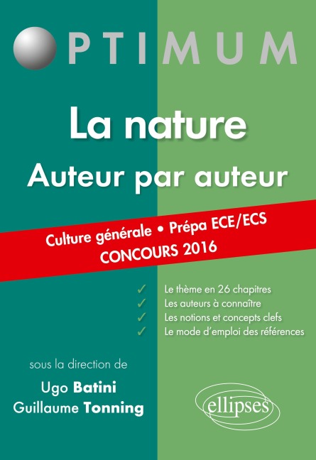 La nature. Auteur par auteur - Ugo Batini, Guillaume Tonning