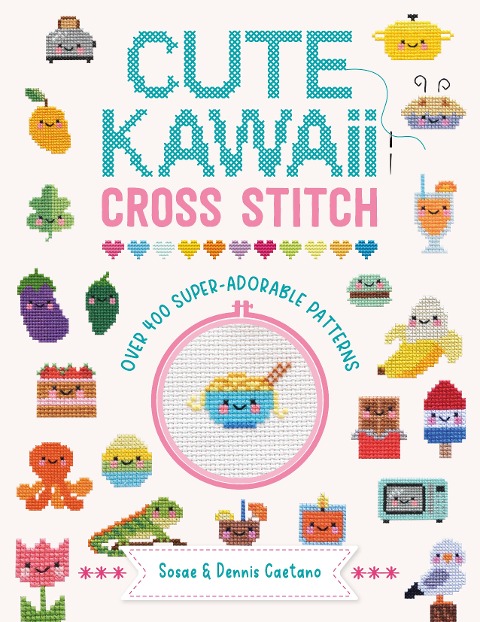 Cute Kawaii Cross Stitch - Sosae and Dennis Caetano