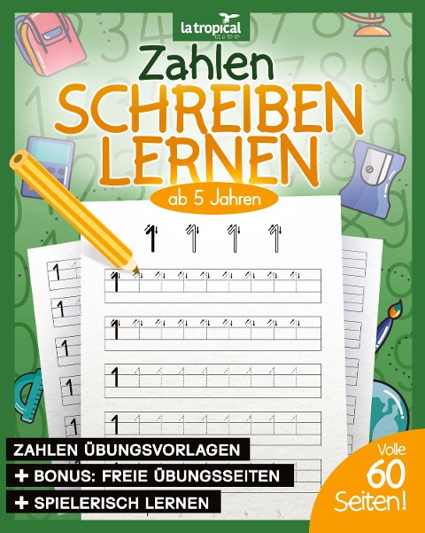 Zahlen schreiben lernen ab 5 Jahren - David Ludwig