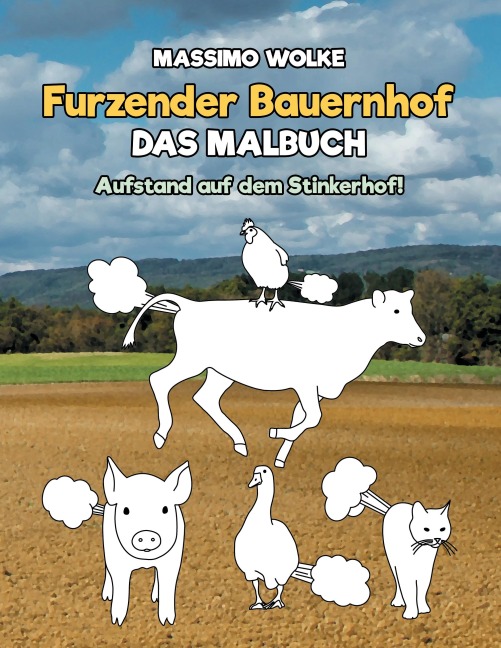 Furzender Bauernhof - Das Malbuch - Massimo Wolke