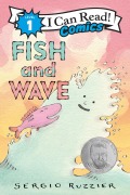Cover-Bild zum Titel 'Fish and Wave' von 'Sergio Ruzzier'