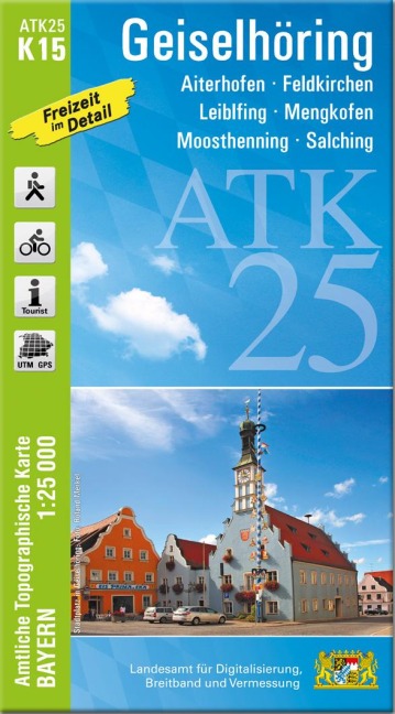 Geiselhöring 1 : 25 000 - 
