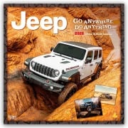 Cover-Bild zum Titel 'Jeep 2026 - 16-Monatskalender' von 'Browntrout Publishers'
