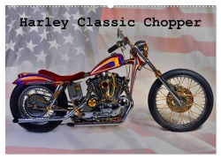 Cover-Bild zum Titel 'Harley Classic Chopper (Wandkalender 2026 DIN A2 quer), CALVENDO Monatskalender' von 'Ingo Laue'
