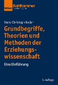 Cover-Bild zum Titel 'Grundbegriffe, Theorien und Methoden der Erziehungswissenschaft' von 'Hans-Christoph Koller'