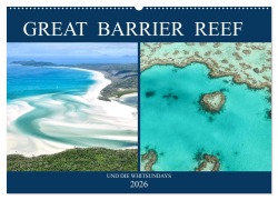 Cover-Bild zum Titel 'Great Barrier Reef und die Whitsundays (Wandkalender 2026 DIN A2 quer), CALVENDO Monatskalender' von 'Robert Styppa'