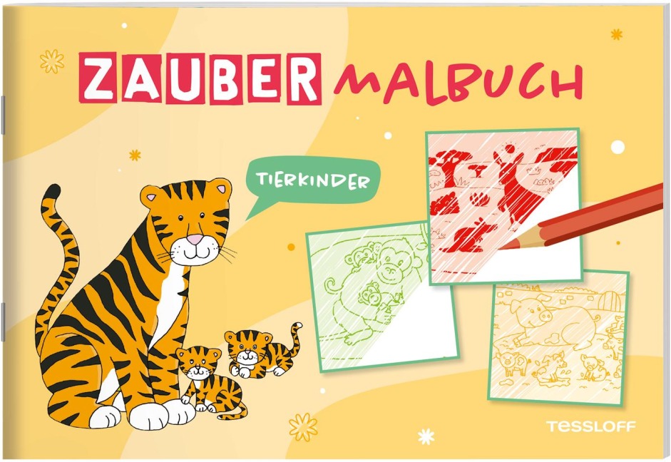 Zaubermalbuch. Tierkinder - 