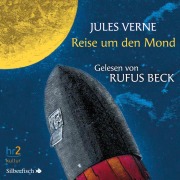 Cover-Bild zum Titel 'Reise um den Mond' von 'Jules Verne, Parviz Mir-Ali'