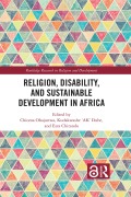 Cover-Bild zum Titel 'Religion, Disability, and Sustainable Development in Africa' von ''
