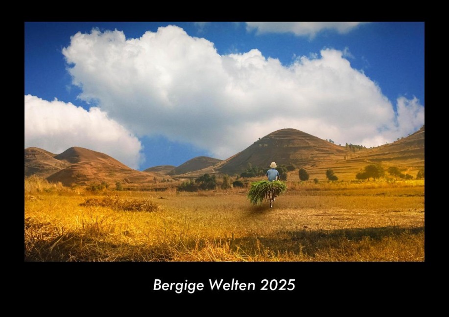 Bergige Welten 2025 Fotokalender DIN A3 - Tobias Becker