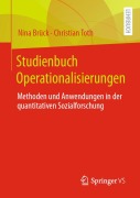 Cover-Bild zum Titel 'Studienbuch Operationalisierungen' von 'Nina Brück, Christian Toth'
