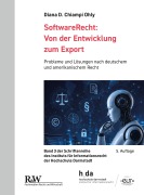 Cover-Bild zum Titel 'SoftwareRecht: Von der Entwicklung zum Export' von 'Diana D. Chiampi Ohly'