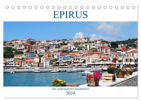 Epirus - Das ursprüngliche Griechenland (Tischkalender 2024 DIN A5 quer), CALVENDO Monatskalender - Peter Schneider