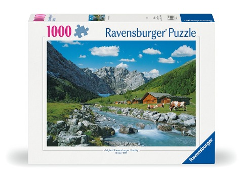 Erwachsenenpuzzle 1000 Teile - Karwendelgebirge, Österreich - 