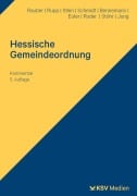 Cover-Bild zum Titel 'Hessische Gemeindeordnung (HGO)' von 'David Rauber, Martin Jung, Thomas Euler, Helmut Schmidt, Tim Ruder'