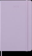 Moleskine 12 Monate Tageskalender 2026, Large/A5, 1 Tag = 1 Seite, fester Einband, Flieder - 