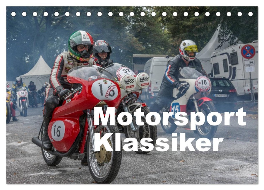 Motorsport Klassiker (Tischkalender 2026 DIN A5 quer), CALVENDO Monatskalender - Billermoker Billermoker