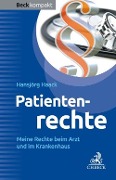 Cover-Bild zum Titel 'Patientenrechte' von 'Hansjörg Haack'