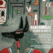 Cover-Bild zum Titel 'Giacomelli: Cesare in Egitto' von 'Emoke/Contaldo Accademia Bizantina/Barath'