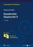 Cover-Bild zum Titel 'Grundrechte. Staatsrecht II' von 'Thorsten Kingreen, Ralf Poscher'