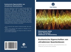 Cover-Bild zum Titel 'Exzitonische Eigenschaften von ultradünnen Quantenboxen' von 'Mohammed Hbibi, Omar Mommadi, Abdelaziz El Moussaouy'