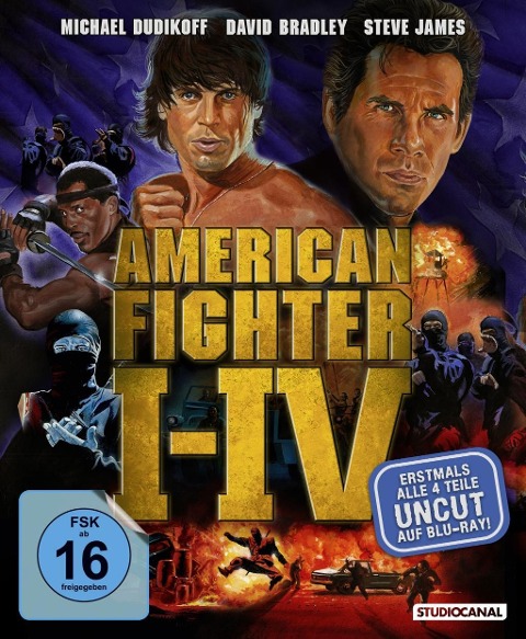 American Fighter 1-4 - Gideon Amir, Paul De Mielche, Avi Kleinberger, James R. Silke, Gary Conway