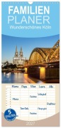 Cover-Bild zum Titel 'Familienplaner 2027 - Wunderschönes Köln mit 5 Spalten (Wandkalender, 21 x 45 cm) CALVENDO' von 'Michael Valjak'