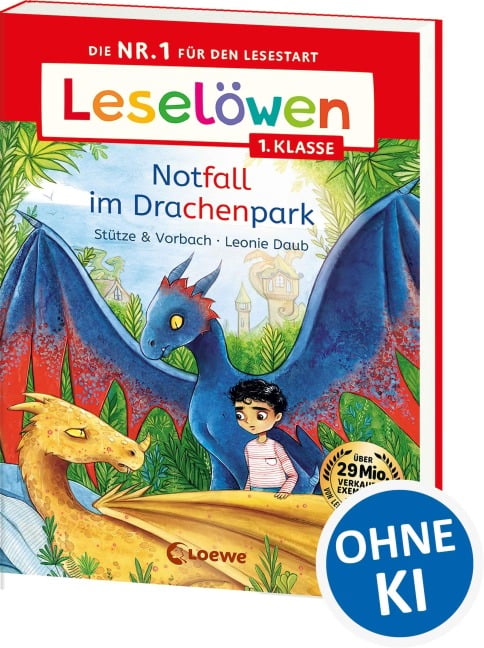 Leselöwen 1. Klasse - Notfall im Drachenpark - Stütze & Vorbach