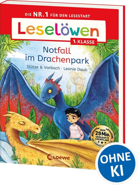 Leselöwen 1. Klasse - Notfall im Drachenpark - Stütze & Vorbach