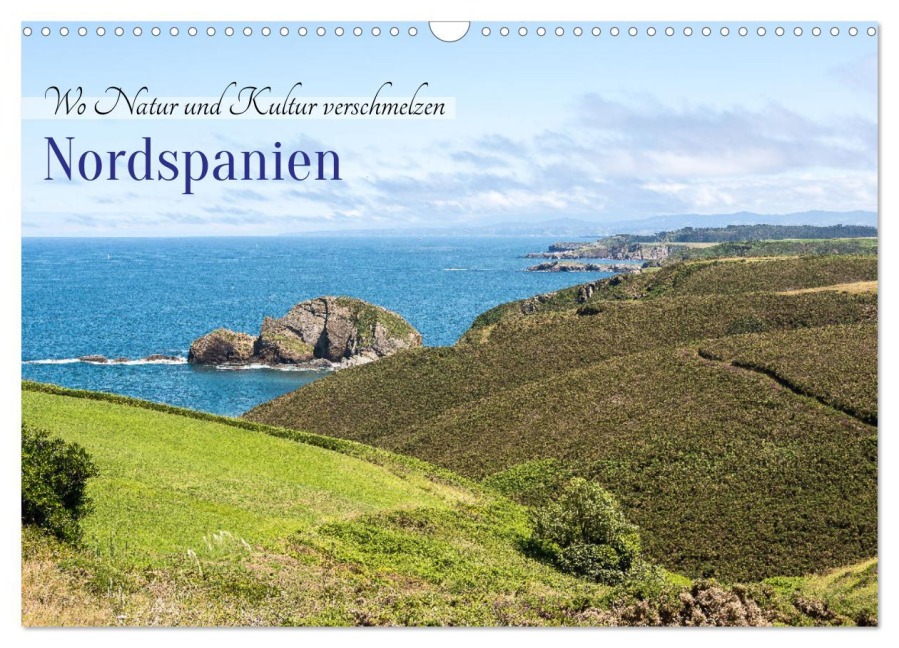 Nordspanien - wo Natur und Kultur verschmelzen (Wandkalender 2026 DIN A3 quer), CALVENDO Monatskalender - 