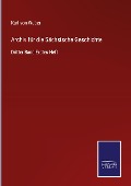 Archiv für die Sächsische Geschichte - Karl Von Weber