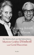 Cover-Bild zum Titel 'Ein wenig betrübt, Ihre Marion' von 'Gerd Bucerius, Marion Gräfin Dönhoff'
